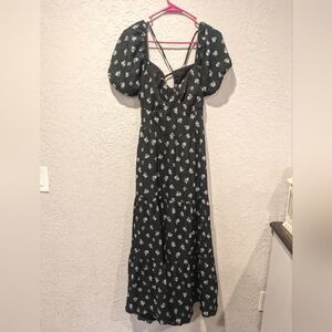 American eagle puff sleeved dress